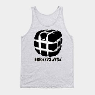 ERROR CUBE ERR://23¤Y%/ Tank Top